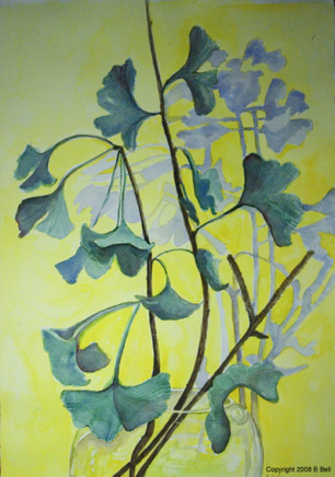 Jenny's Ginkgo<br><font size=2>In private collection</font>